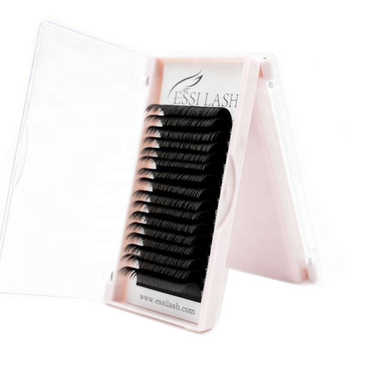  Export To England ESSI 02 Russian Volume Lashes Eyelash Extension Private Label Chinese Supplies 6-30mm 